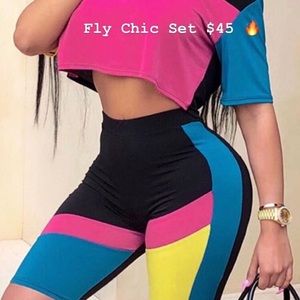 Fly chick two piece